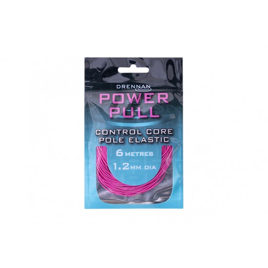 Elastic Rubeziana Drennan - Power Pull Control Core Pink 1.20 mm 6m